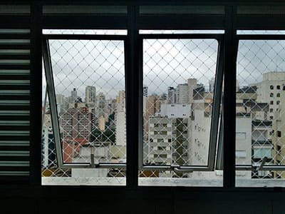 Rede de proteção para apartamentos em Higienópolis